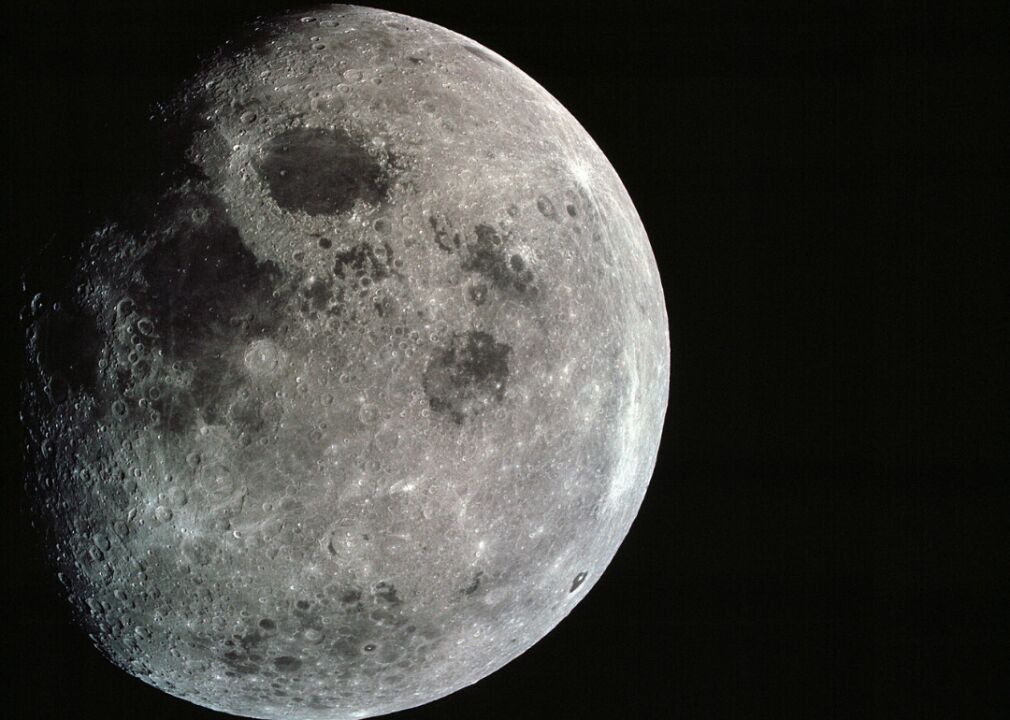 1968: First view of the far side of the moon